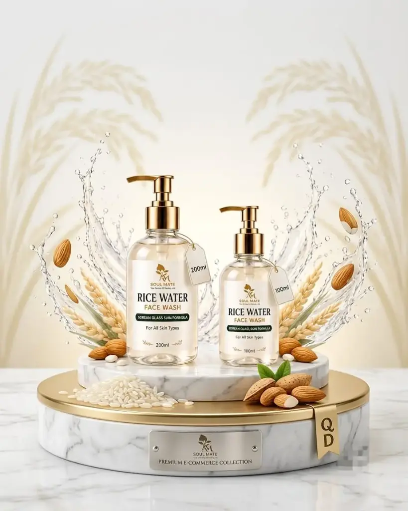 Am Soul Mate Korean Style Rice Water Face Wash