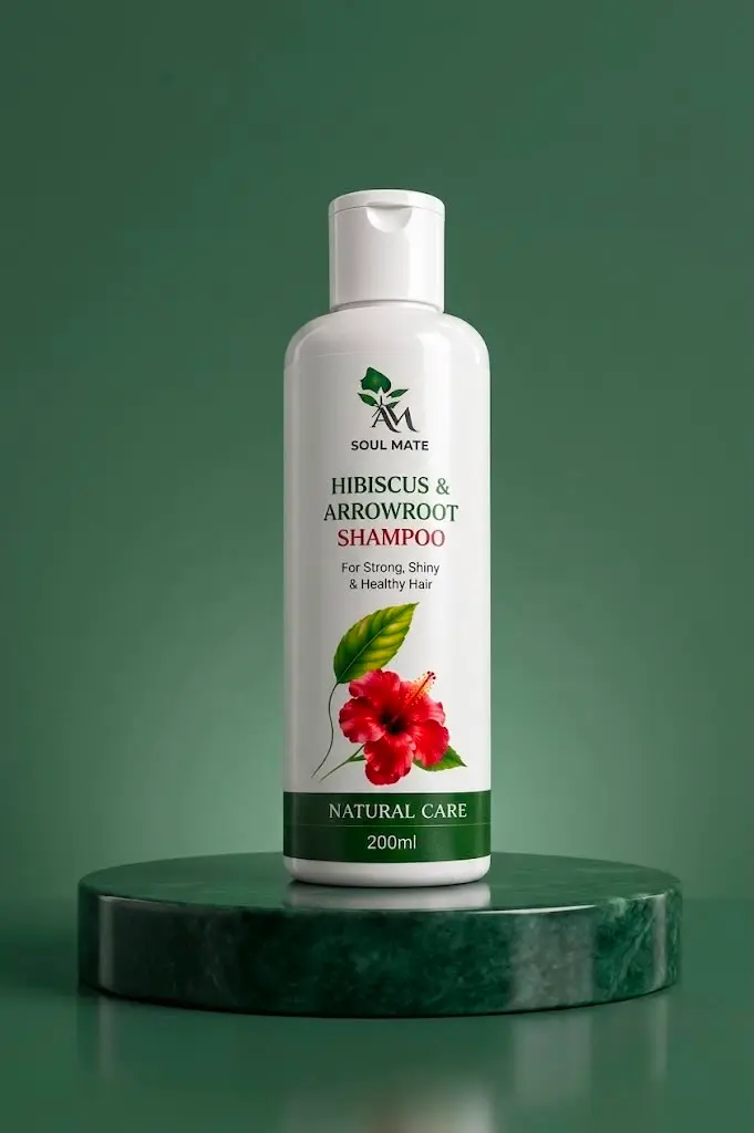 Am Soul Mate Hibiscus & Arrowroot Natural Shampoo