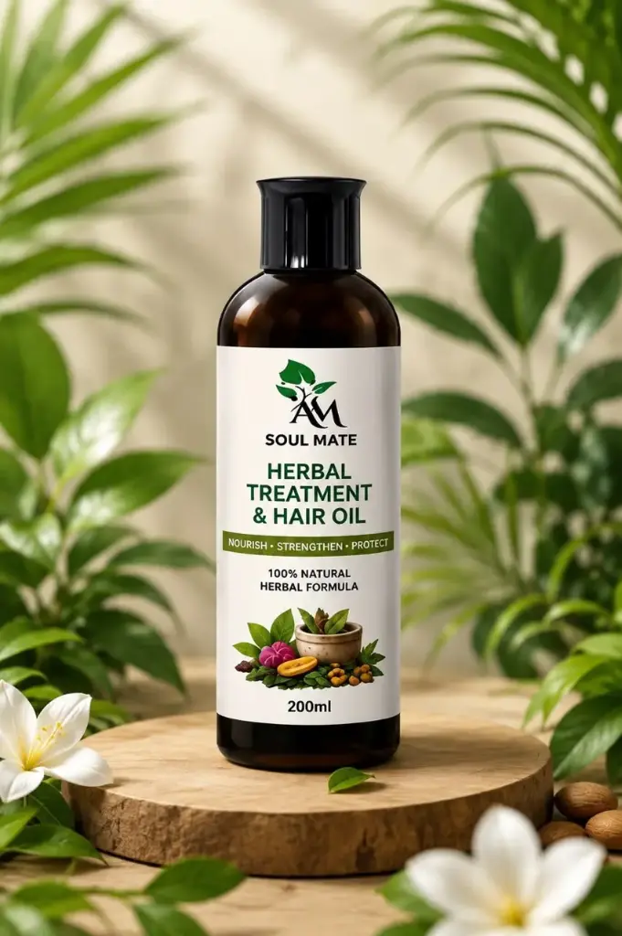 Am Soul Mate Herbal Treatment & Super Growth Hair Oil
