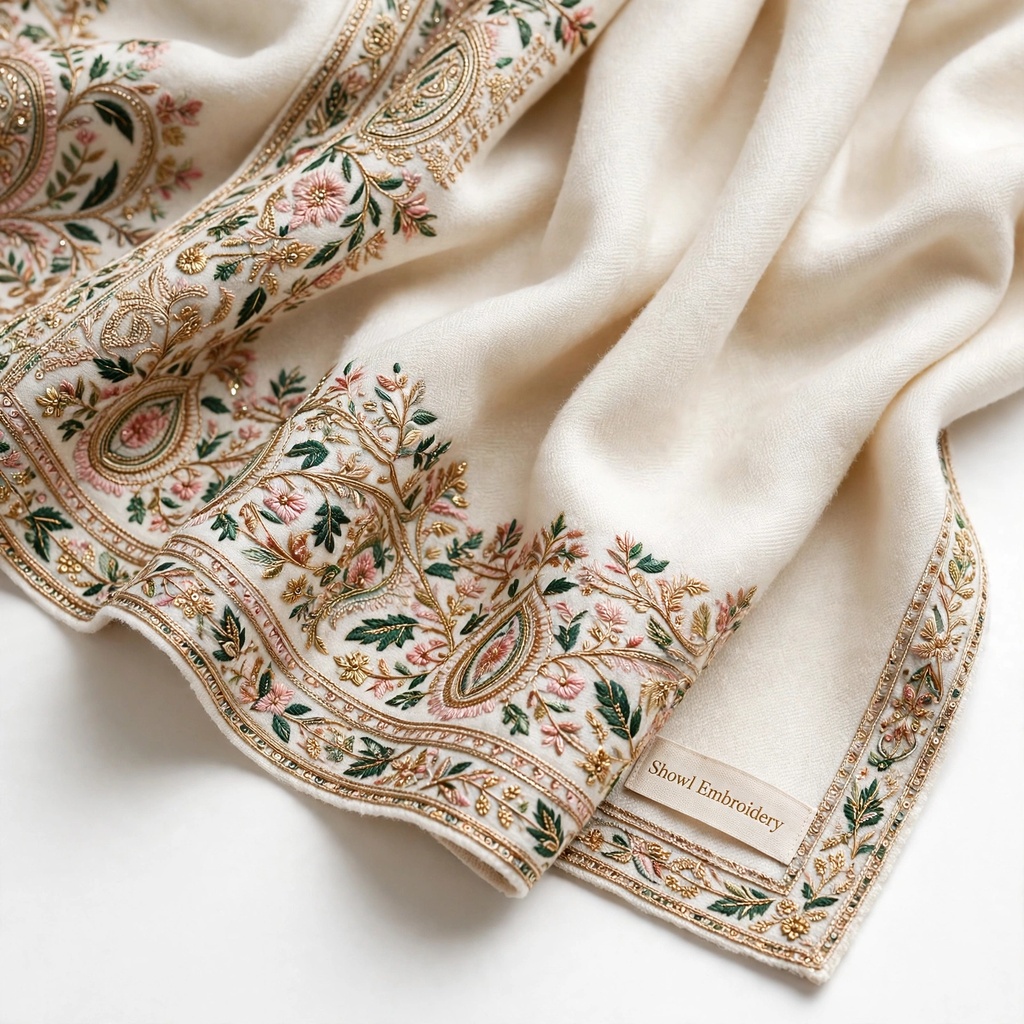 Showl Embroidery