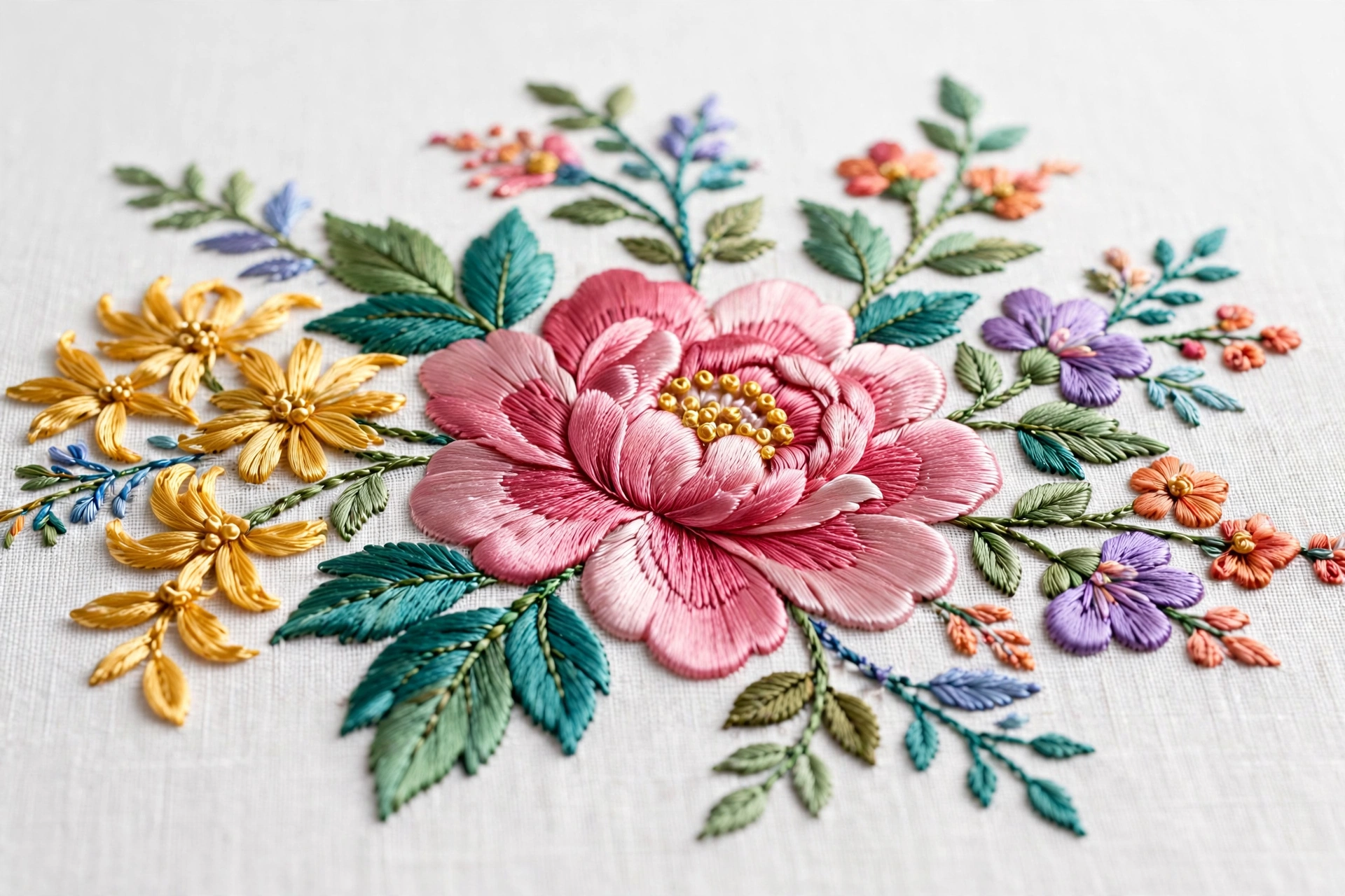 Silk Thread Work