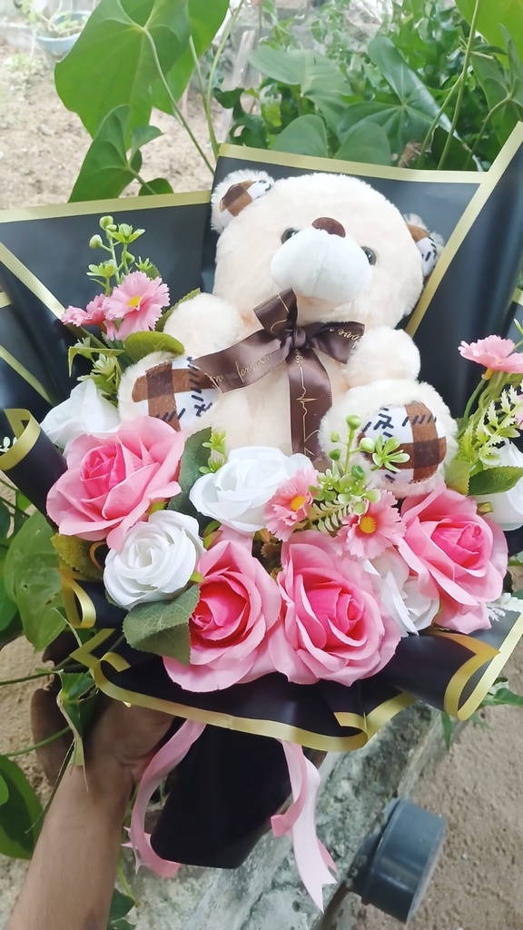 Flowers, Teddy  Bouquet