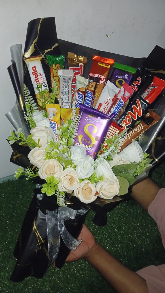 Chocolate, Flowers Bouquet
