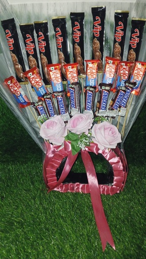 Chocolate, Flowers Bouquet
