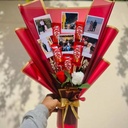 Chocolate And Photos Bouquet